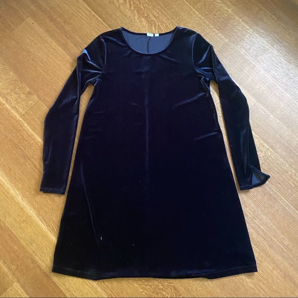 GAP L/S Velvet Dress